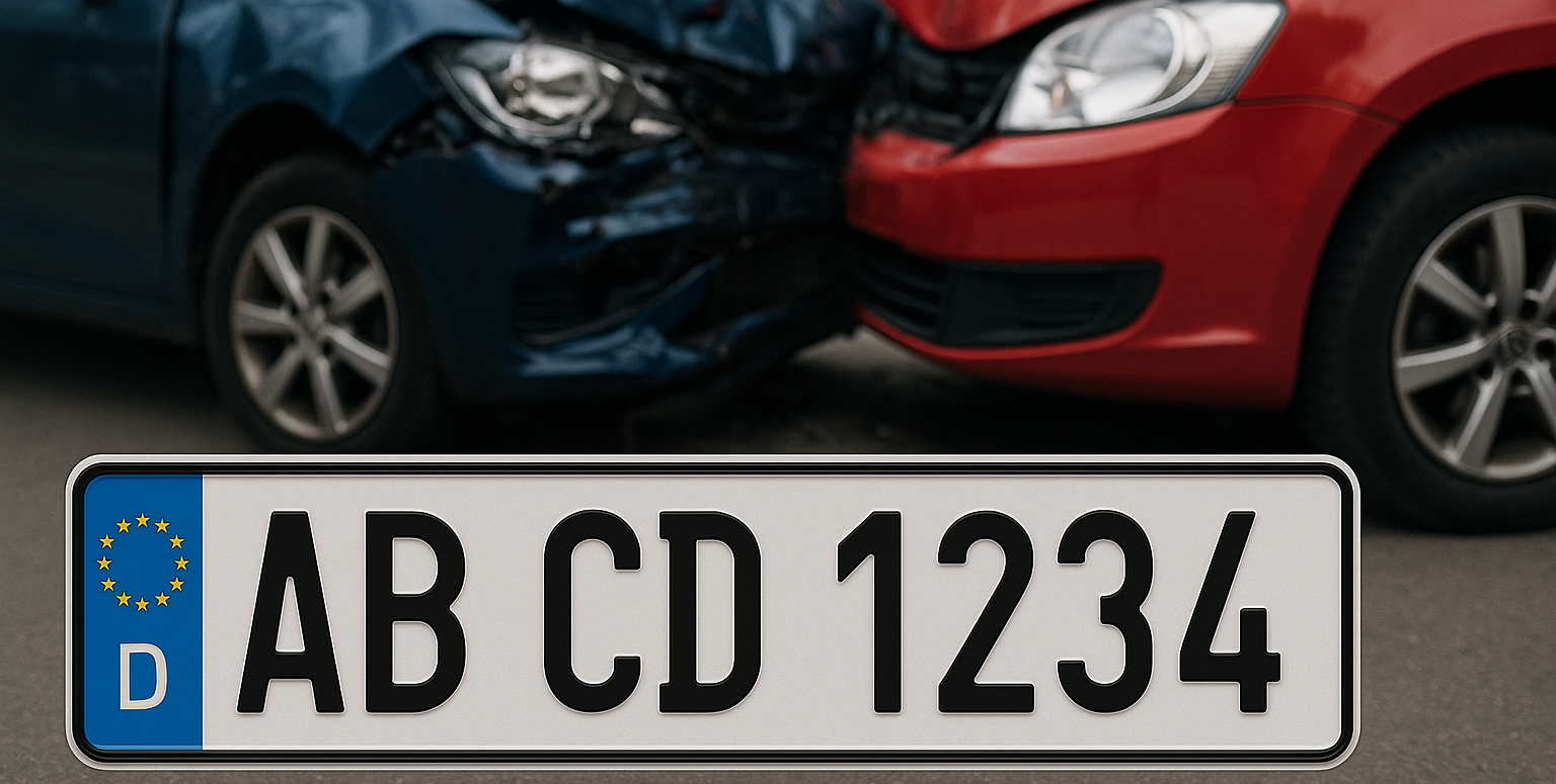 Ατύχημα με ξένες πινακίδες | Τι Κάνω