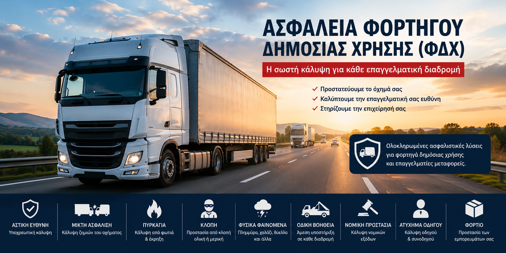 Ασφάλεια Φορτηγού Δημόσιας Χρήσης (ΦΔΧ) | Πλήρης Οδηγός