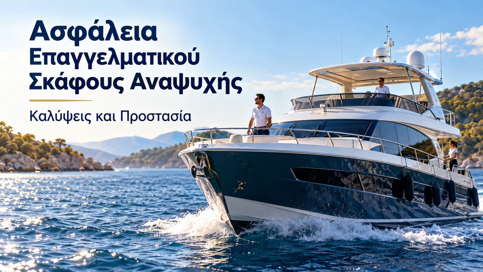 Ασφάλεια Επαγγελματικού Σκάφους Αναψυχής | Καλύψεις και Προστασία